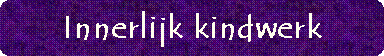 Innerlijk kindwerk